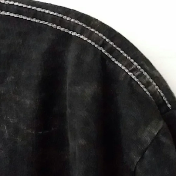 Aaliyah Tshirt M or L black cotton nwot - Picture 7 of 8